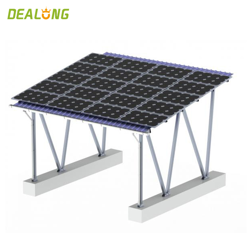 Коммерческие солнечные навесы для хранения в энергетических системах
