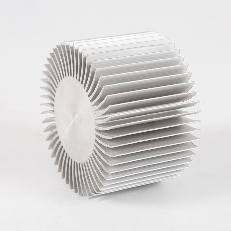 Алюминиевый экструзионный светодиодный радиатор освещения, изготовленный по чертежам и образцам