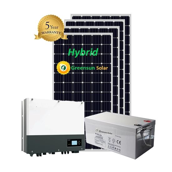 Гибридные системы накопления солнечной энергии 3кВт 4кВт 5кВт 6кВт для солнечной домашней системы
