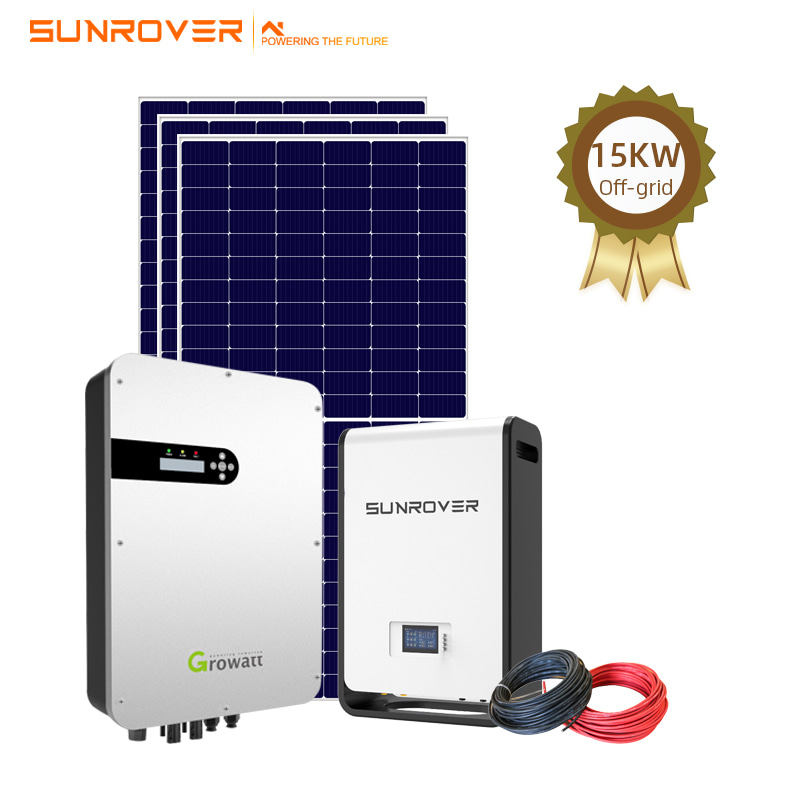 Высокоэффективная солнечная автономная система мощностью 15 кВт
