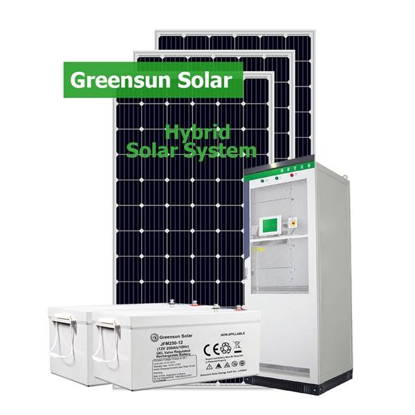 Заводская крыша 50KW 60KW 70KW Storage Solar Power Station Гибридная солнечная система 50KW с литий-ионным аккумулятором 100KWH
