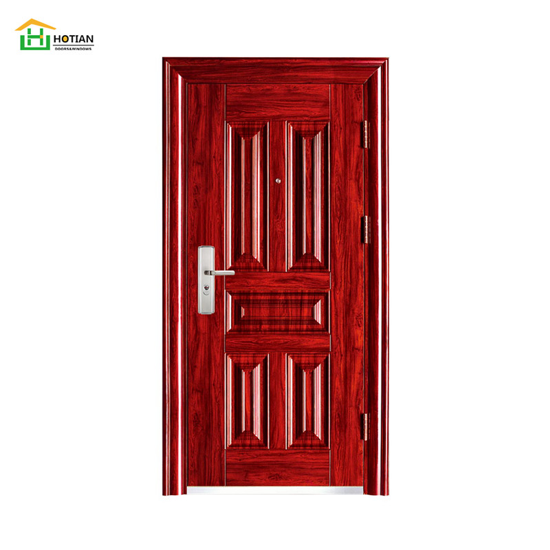 Новый дизайн стальной двери безопасности входная дверь квартиры звукоизоляционная передняя безопасность главная дверь

