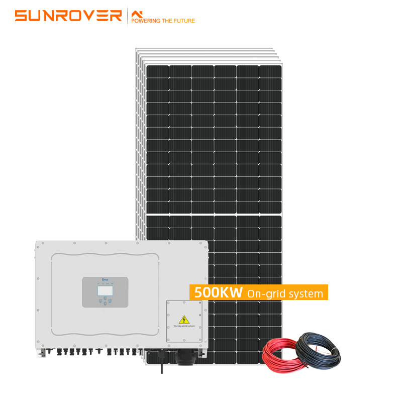 Заводская цена 500 кВт Солнечная система на сетке
