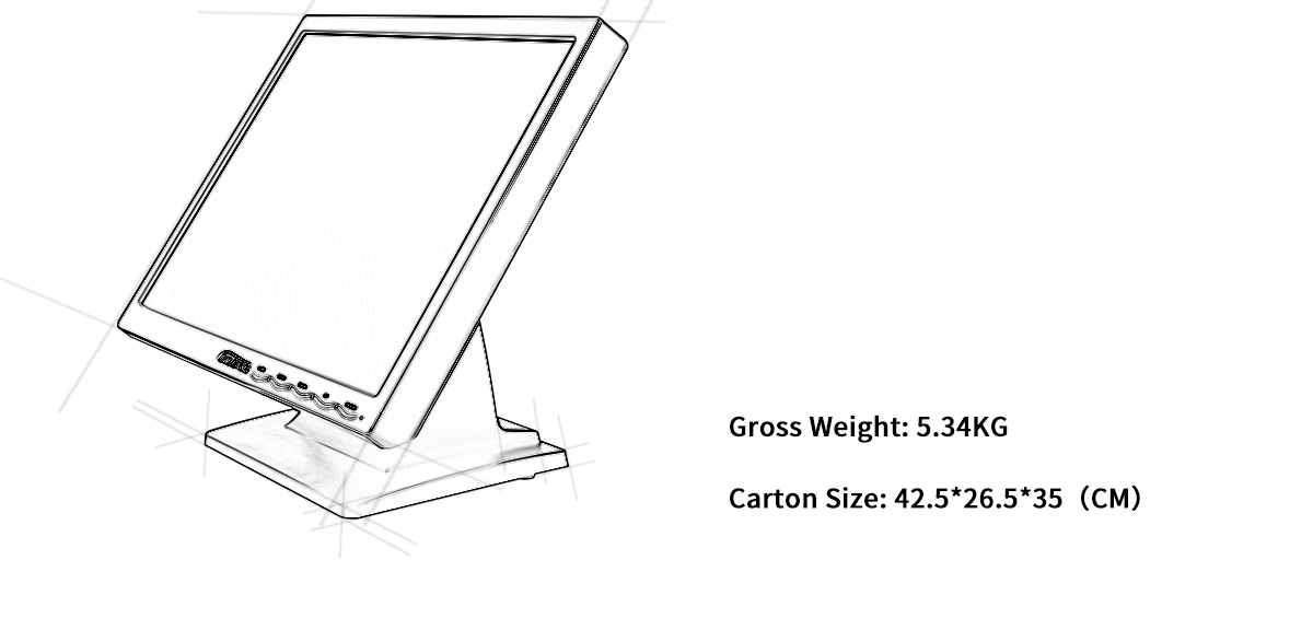 OEM сенсорный монитор для POS