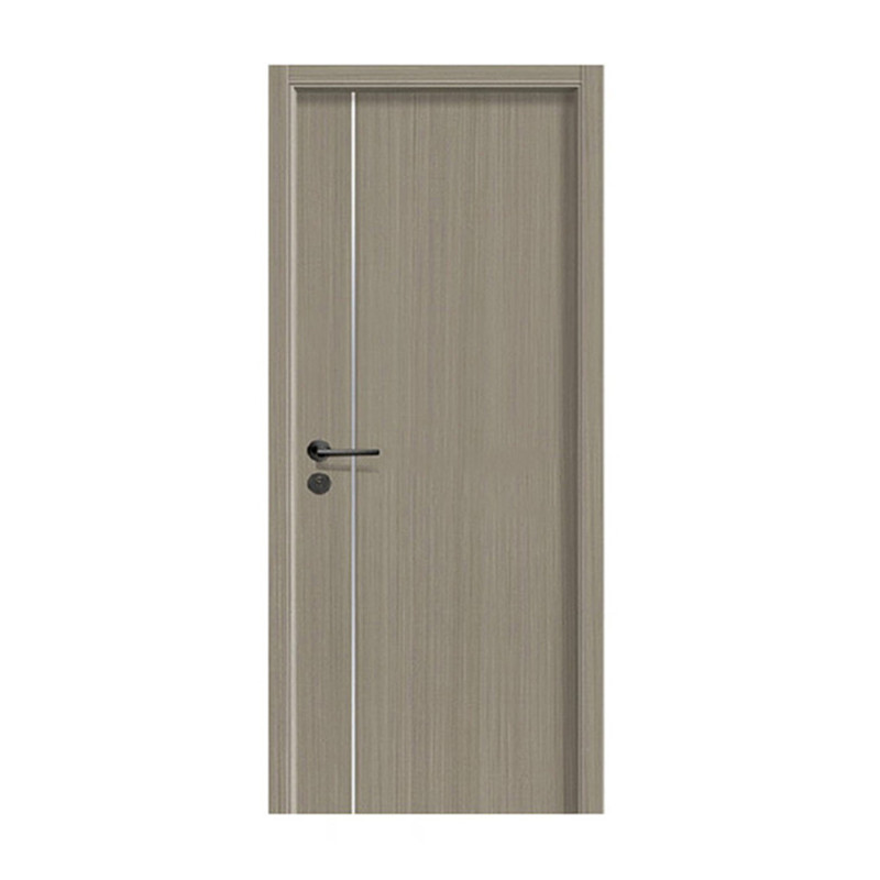 Новый дизайн белый дубовый шпон двери звуконепроницаемая спальня МДФ деревянная дверь меламиновая тиковая дверь из цельного дерева
