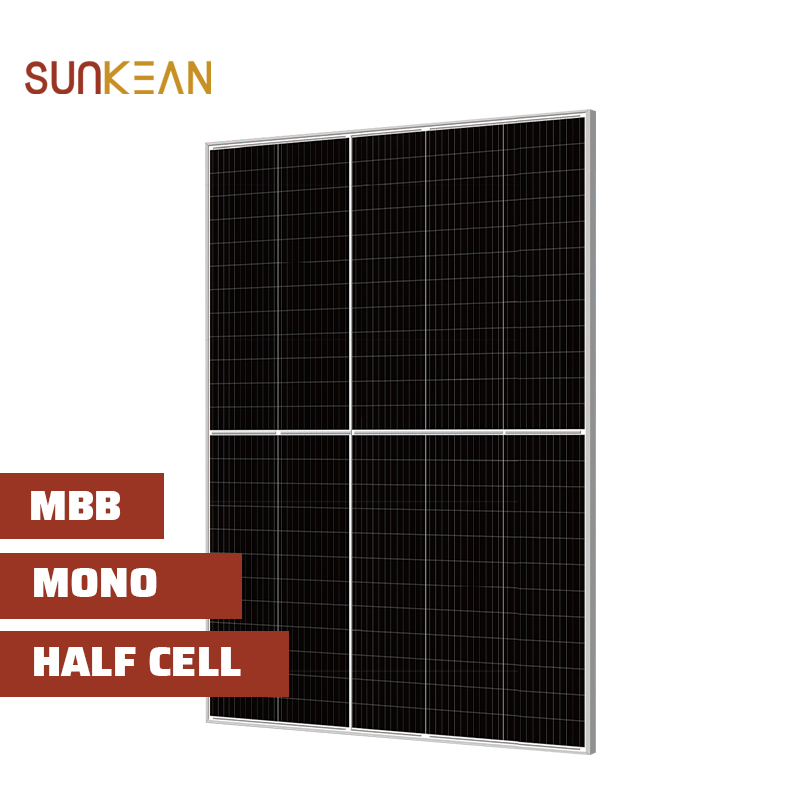Монокристаллическая солнечная панель серии 210 мощностью 410 Вт из Китая.