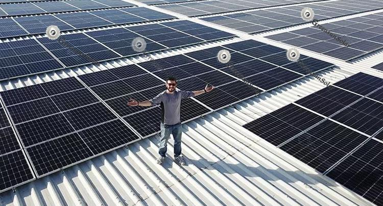 энергетическая система солнечных батарей с половинчатыми ячейками