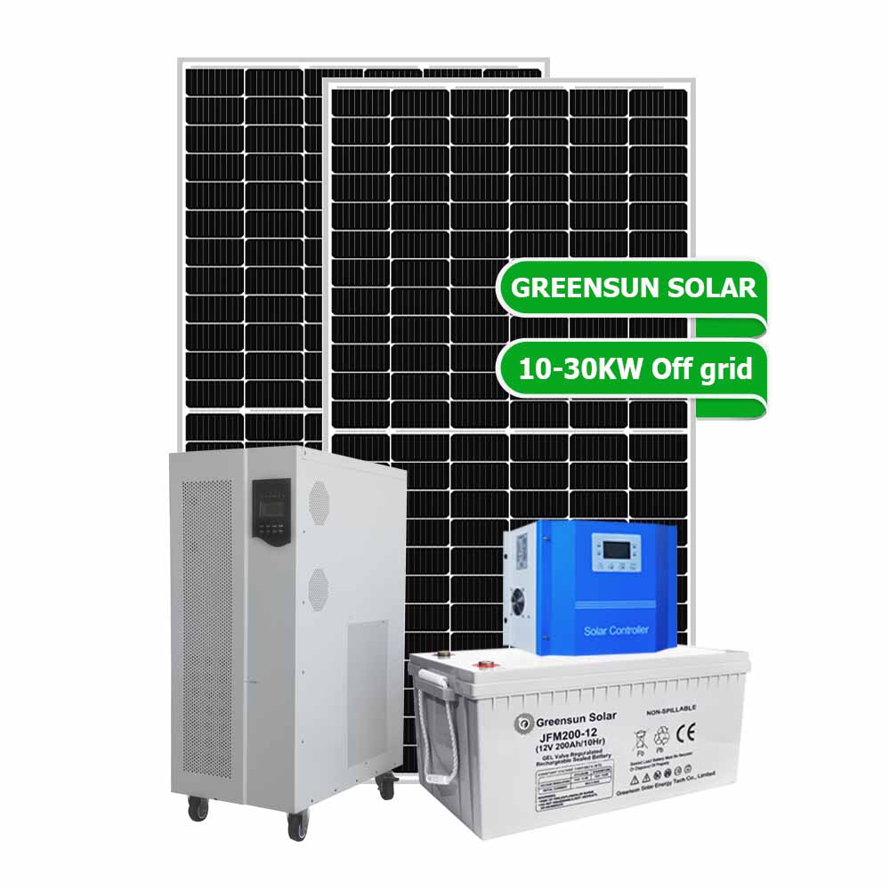 Home Power Off Grid 12KW 15KW 20KW 30KW Системы накопления энергии солнечной энергии с аккумулятором
