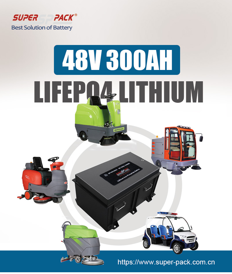 Superpack 48V 300Ah Оборудование для уборки lifepo4