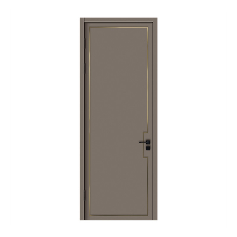 Твердая тиковая древесина Входная дверь Дизайн Высококачественная меламиновая деревянная межкомнатная дверь для спальни
