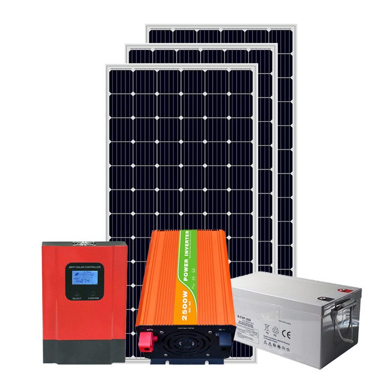 1KW 2KW 3KW 4KW 5KW автономная солнечная фотоэлектрическая система для домашнего потребления
