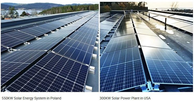 Солнечная электростанция мощностью 300 кВт.
