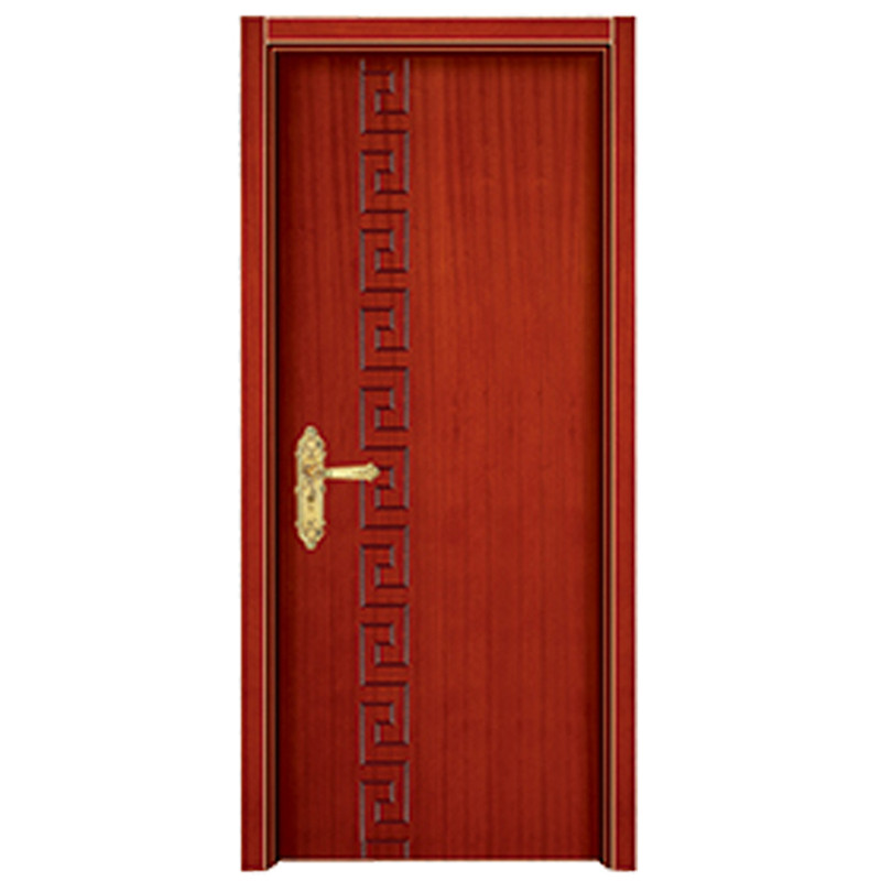 Высококачественная внутренняя входная дверь из натурального дерева, главная дверь, дверь в спальню, резная твердая деревянная дверь
