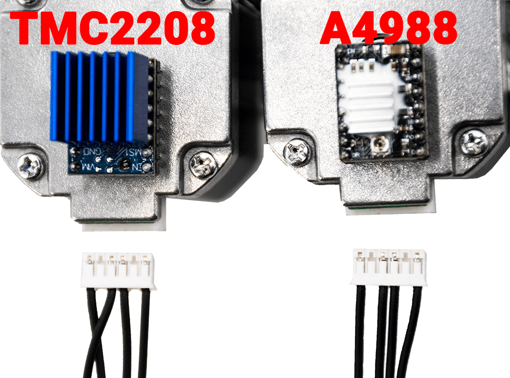 Последовательность проводов TMC2208 и A4988