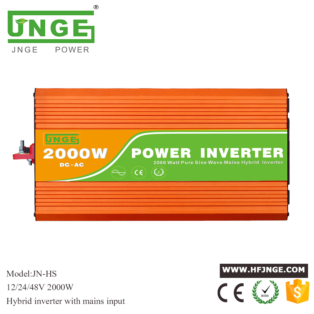 Гибридный сетевой инвертор переменного тока JN-HS 2000 Вт
