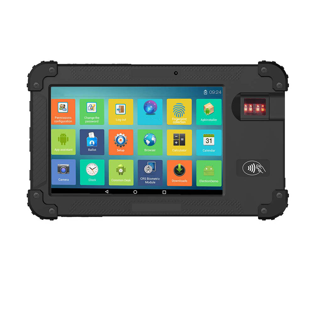 4G Сертифицированный ФБР Suprema Rugged Android IRIS Fingerprint Tablet PDA для государственной аутентификации
