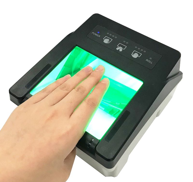 Дешевые сертифицированные ФБР президентские выборы 4 4 2 Многократный сканер отпечатков пальцев в реальном времени
