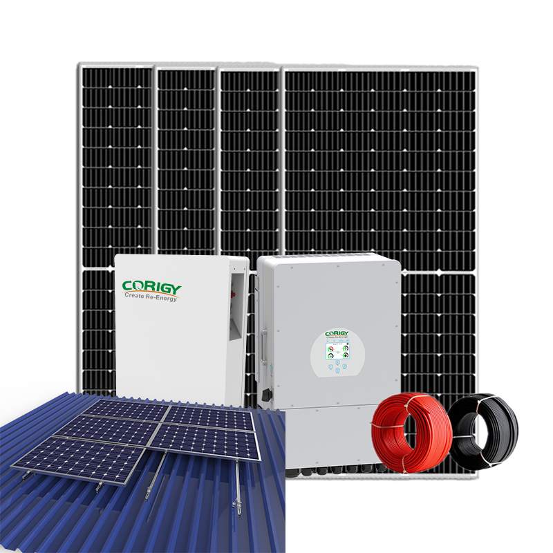 Трехфазная гибридная система накопления энергии Corigy мощностью 12 кВт
