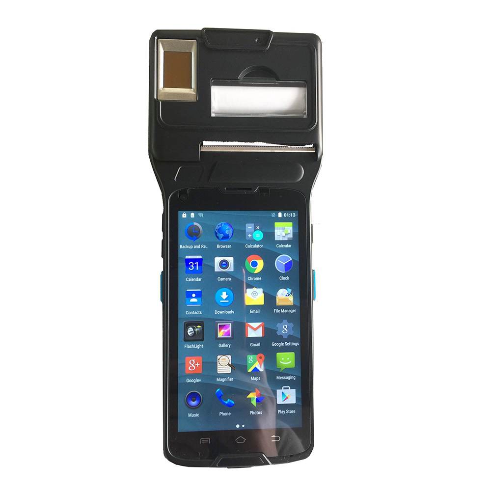 Смартфон с отпечатками пальцев 4G и термопринтером, сертифицированный ФБР
