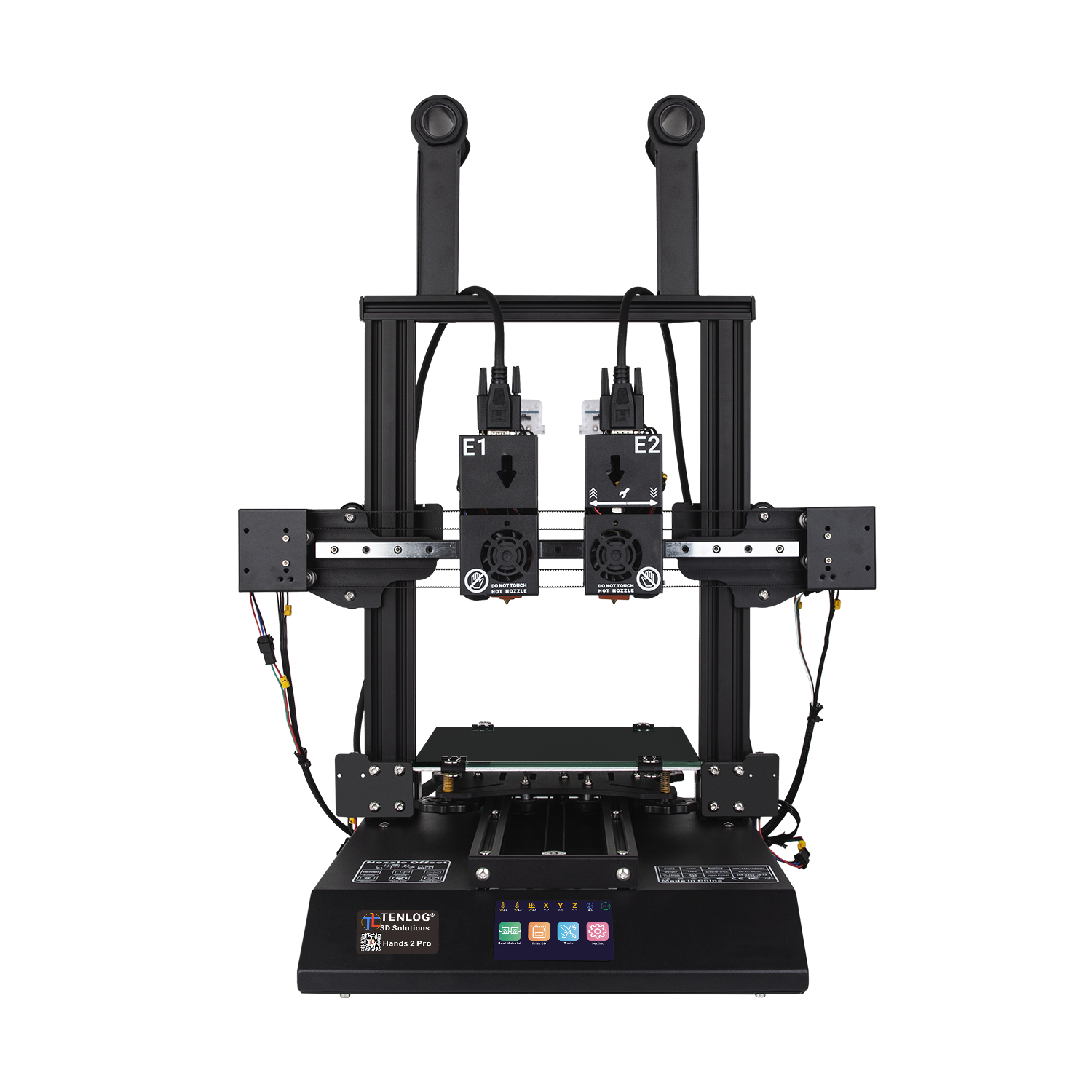 3D-принтер Tenlog Hands 2 Pro IDEX с объемом корпуса Dual X Carriage 235 мм * 235 мм * 250 мм
