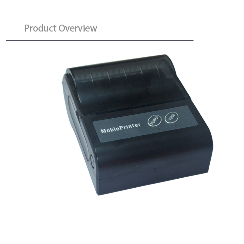 80-мм мини-портативный термопринтер Bluetooth