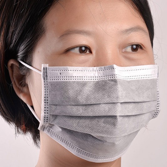 4-слойная углеродная маска для лица Earloop с выдуванием из расплава

