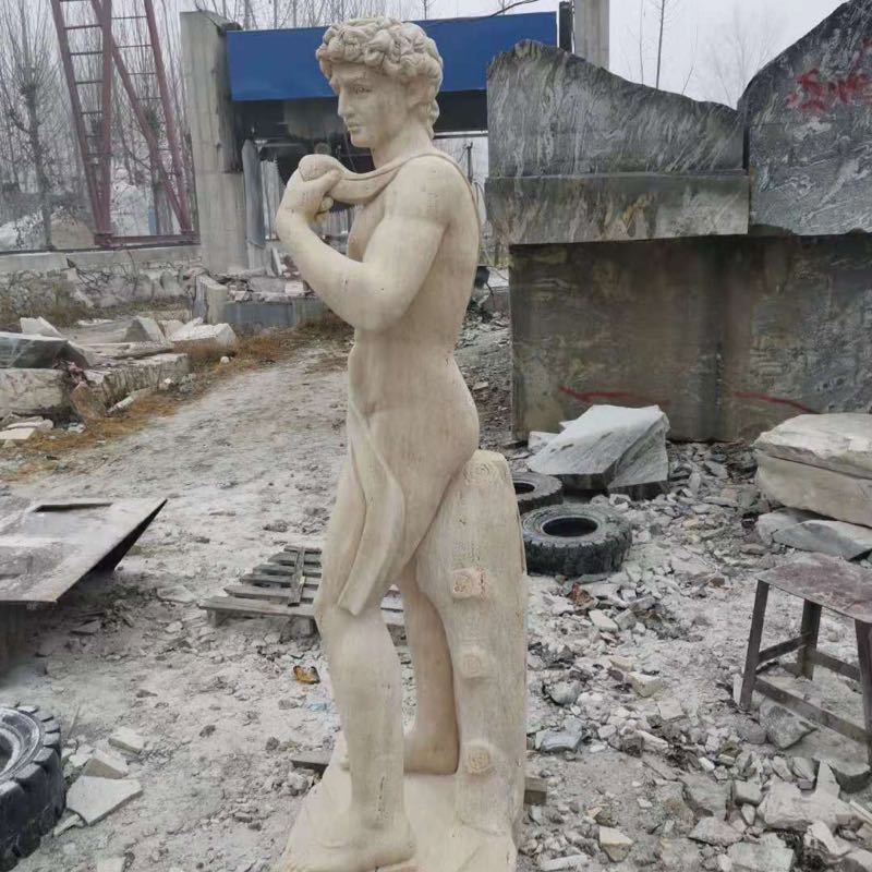 Статуя Давида Микеланджело Мраморная
