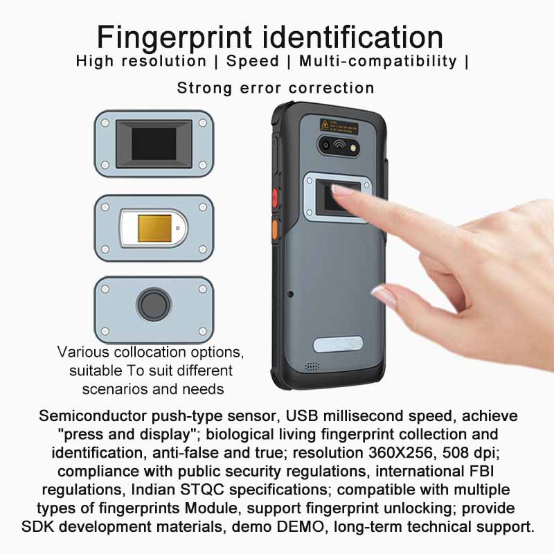 Компактный Android-телефон со сканером отпечатков пальцев