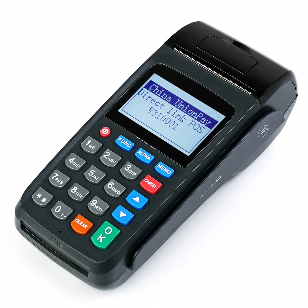 Ручной мобильный принтер EFT Pos Swipe, встроенный в банки
