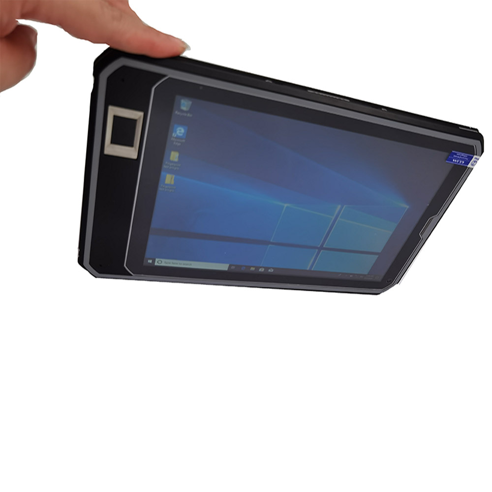 10-дюймовый планшетный ПК с биометрическими отпечатками пальцев IP68, защищенный 4G Windows Intel Education
