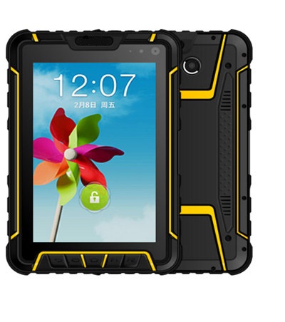 Открытый прочный 7-дюймовый биометрический планшет FBI RFID POS
