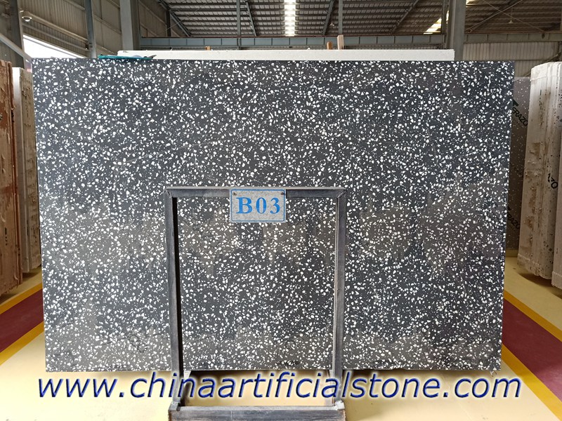 Китайские бетонные плиты терраццо
