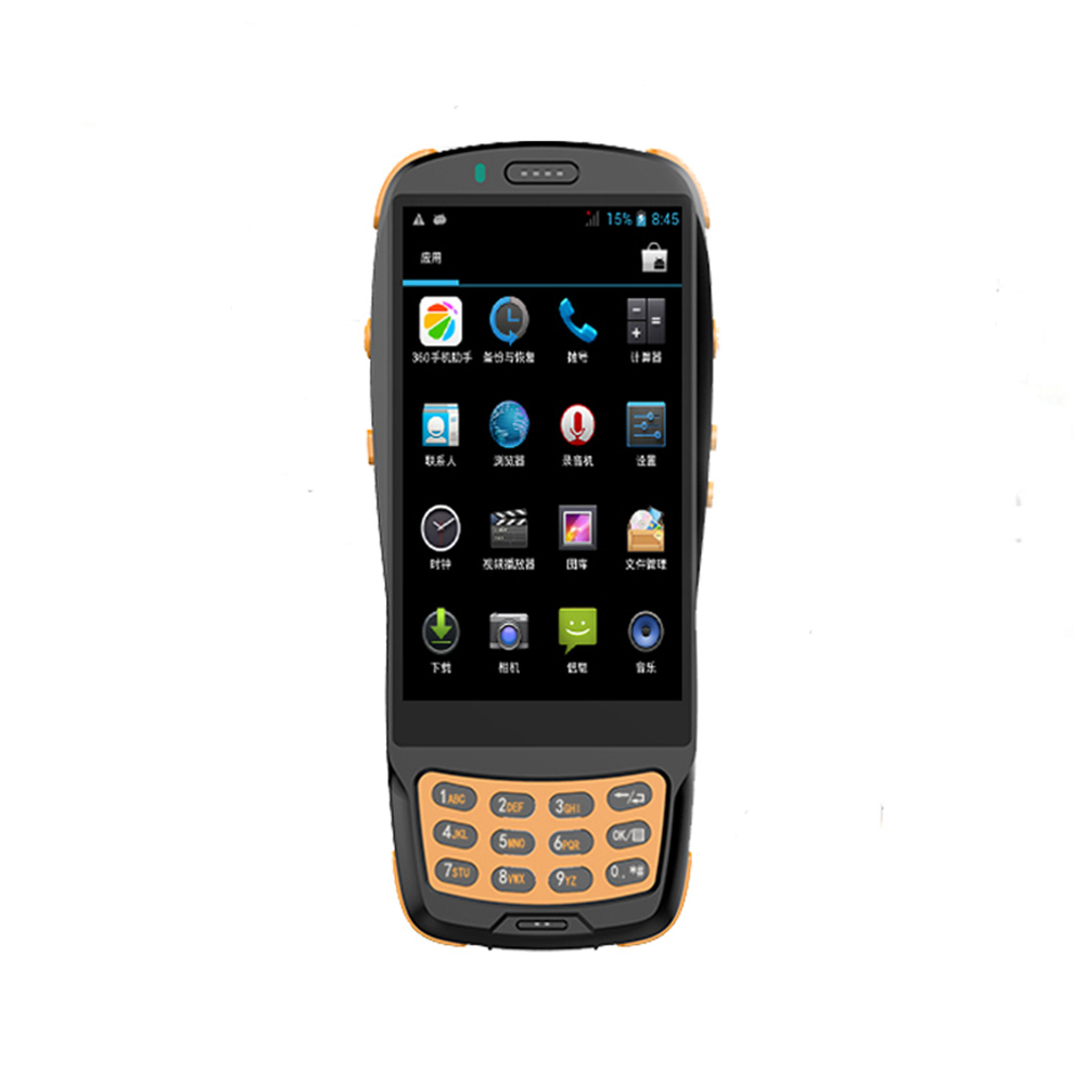 4G Rugged Android RFID сканер штрих-кода PDA с физическими ключами
