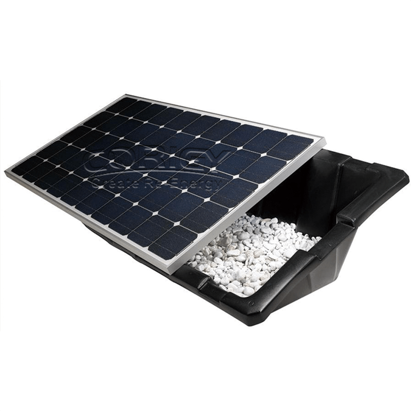 Пластиковая балластная система крепления на крыше для солнечных панелей
