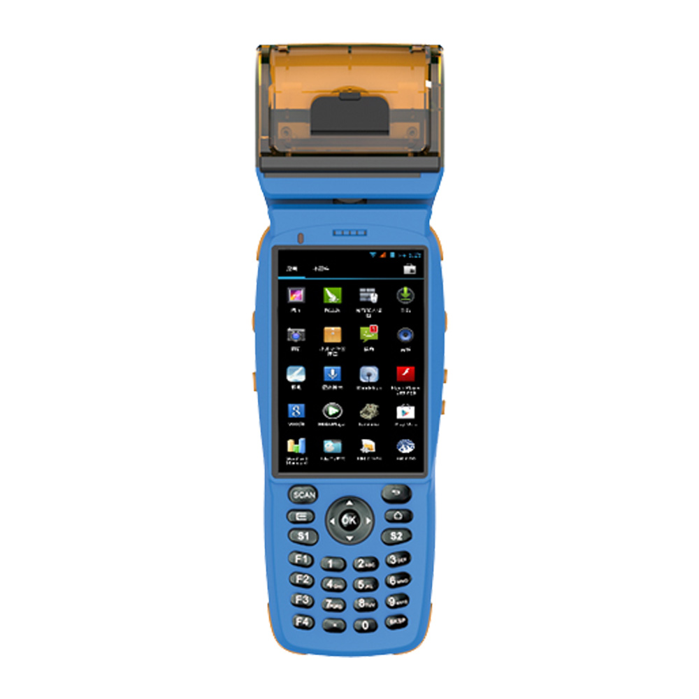 Портативный 3G прочный смарт-терминал Android NFC с принтером

