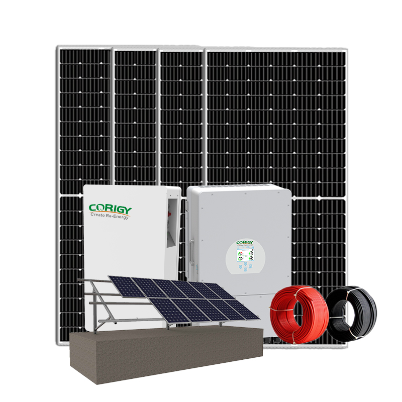 Трехфазная гибридная система накопления энергии Corigy мощностью 6 кВт
