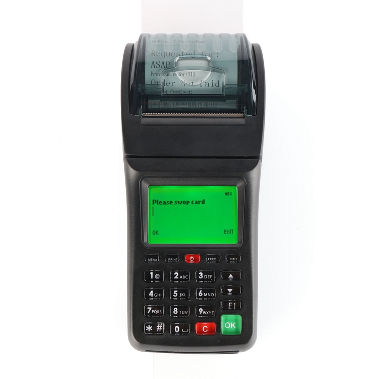 Торговый автомат Airtime GPRS POS-терминал со считывателями магнитных карт
