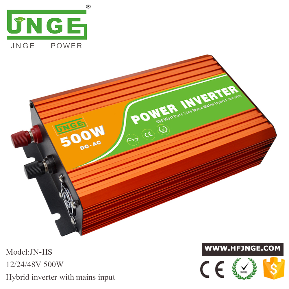 Гибридный инвертор постоянного тока переменного тока мощностью 500 Вт JN-HS
