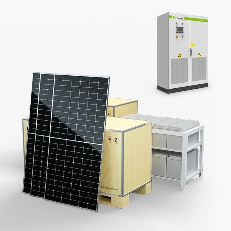 Полностью коммерческая гибридная система хранения солнечной энергии
