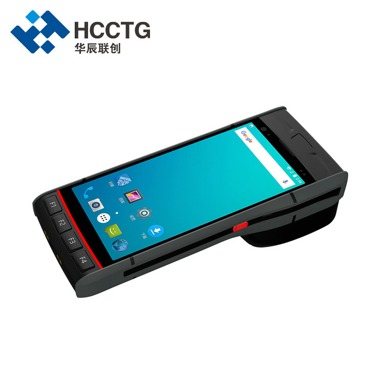 Портативный КПК с беспроводным терминалом данных Android 9 со сканером штрих-кода принтера
