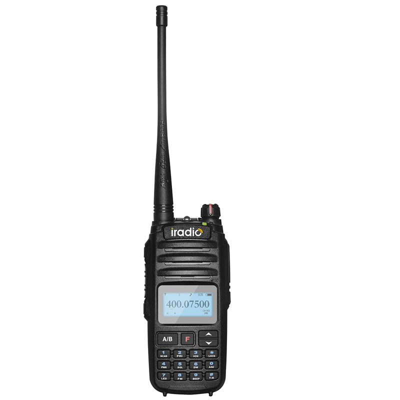 DM-9D Двойной дисплей AM FM цифровые портативные радиостанции двусторонней связи
