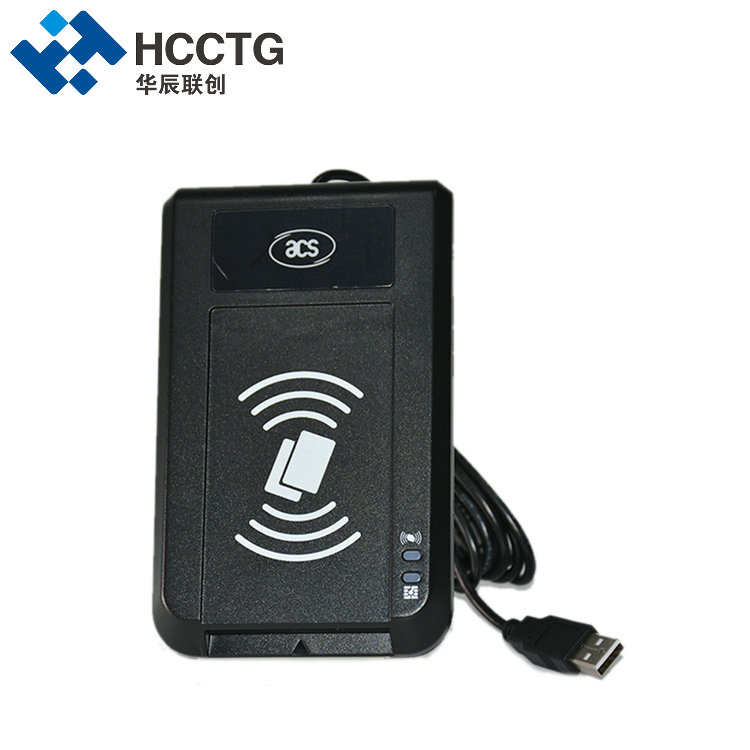 USB Бесконтактный считыватель смарт-карт с двойным интерфейсом, совместимый с ПК/SC ACR1281U-K1
