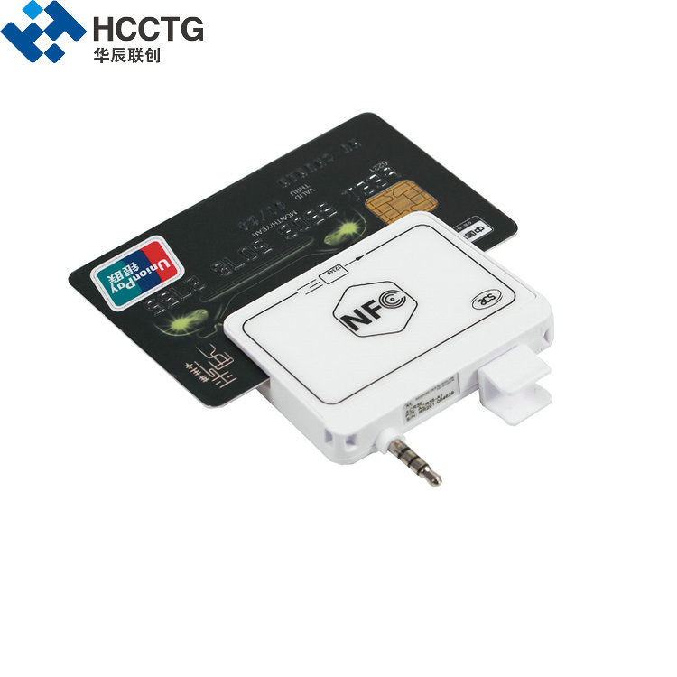 Портативный интеллектуальный контактный/бесконтактный считыватель карт NFC Mobile Mate
