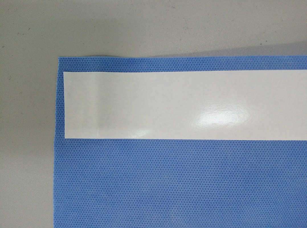 Оптовая высококачественная клейкая хирургическая боковая драпированная лента для хирургии по CE &amp; ISO 13485
