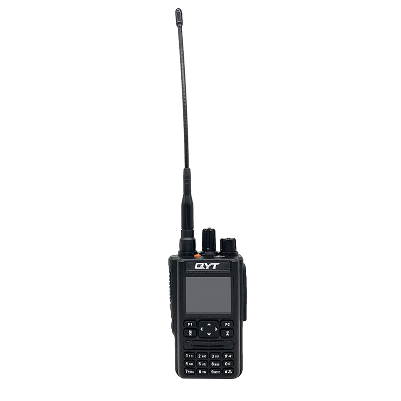 QYT полночастотная аналоговая GPS VHF UHF рация KT-9R с цветным экраном
