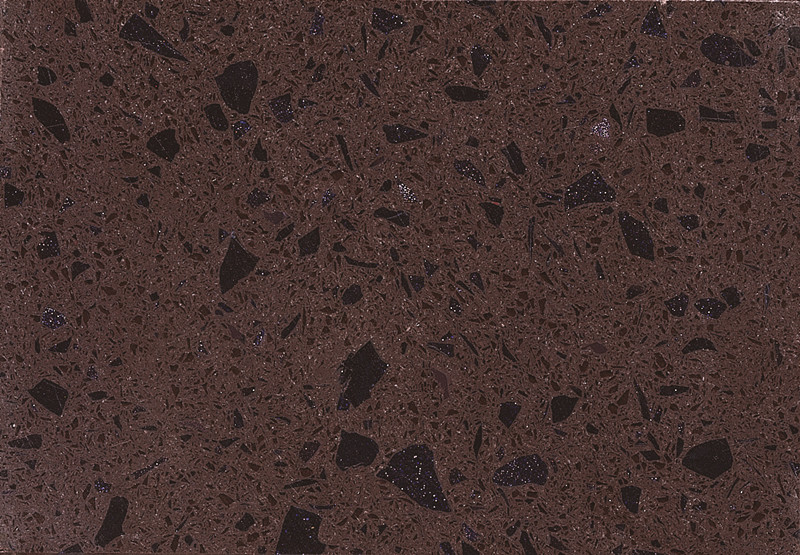 RSC7013 искусственный темно-коричневый кварц для столешницы
