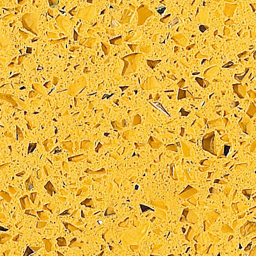 Кварц звездного желтого цвета ОП1802 искусственный для верхней части кухни шкафа
