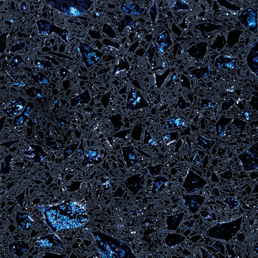 OP7007 Crystal Shining Blue, роскошный дизайн, искусственный кварцевый камень, оптовые продажи
