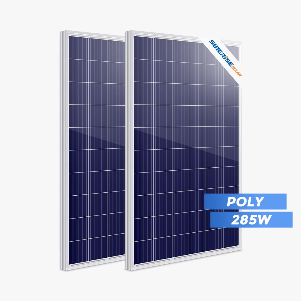 Цена на высокоэффективную поликристаллическую солнечную панель мощностью 285 Вт

