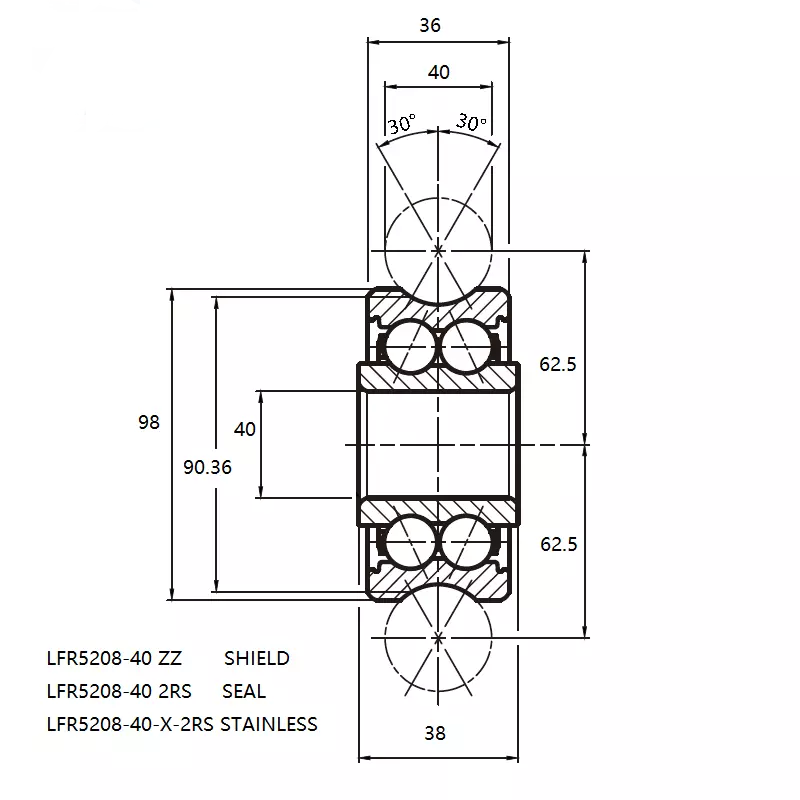 LFR5208-40 Размер ZZ